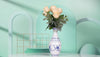 3D puzzle vase with artistic design flower video