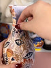 3D puzzle vase with artistic design assembly video
