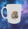 Zodiac mug white ceramic with Leo design video